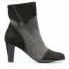 Stivaletti donna 1134 sabbia antilope combinato