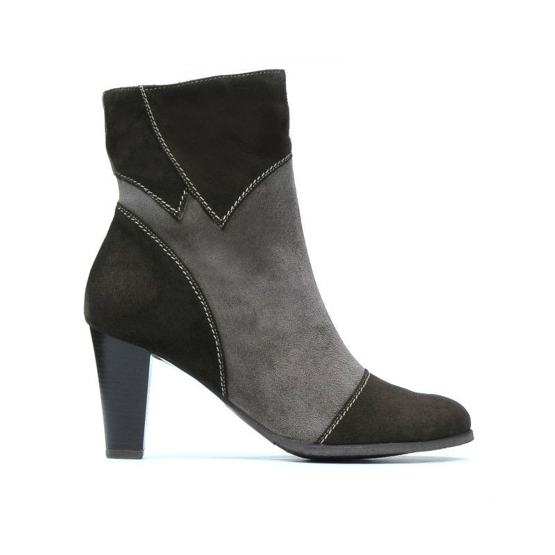 Stivaletti donna 1134 sabbia antilope combinato