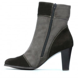 Stivaletti donna 1134 sabbia antilope combinato