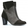 Stivaletti donna 1134 sabbia antilope combinato