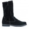 Stivali donna 3242 nero velluto