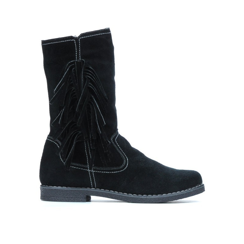 Stivali donna 3242 nero velluto