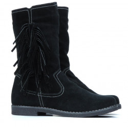 Stivali donna 3242 nero velluto