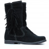 Stivali donna 3242 nero velluto
