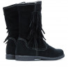 Stivali donna 3242 nero velluto