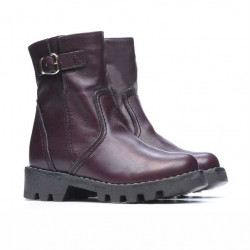 Stivaletti bambino piccoli 33c bordeaux