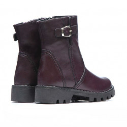 Stivaletti bambino piccoli 33c bordeaux