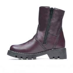 Stivaletti bambino piccoli 33c bordeaux