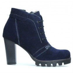 Stivaletti donna 1137 antilope indaco