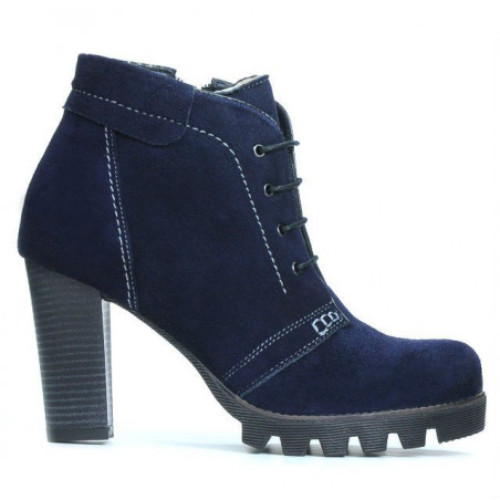 Stivaletti donna 1137 antilope indaco