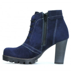 Stivaletti donna 1137 antilope indaco