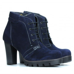 Stivaletti donna 1137 antilope indaco