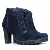 Stivaletti donna 1137 antilope indaco