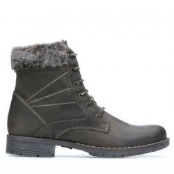 Stivaletti donna 3253 tuxon caffè
