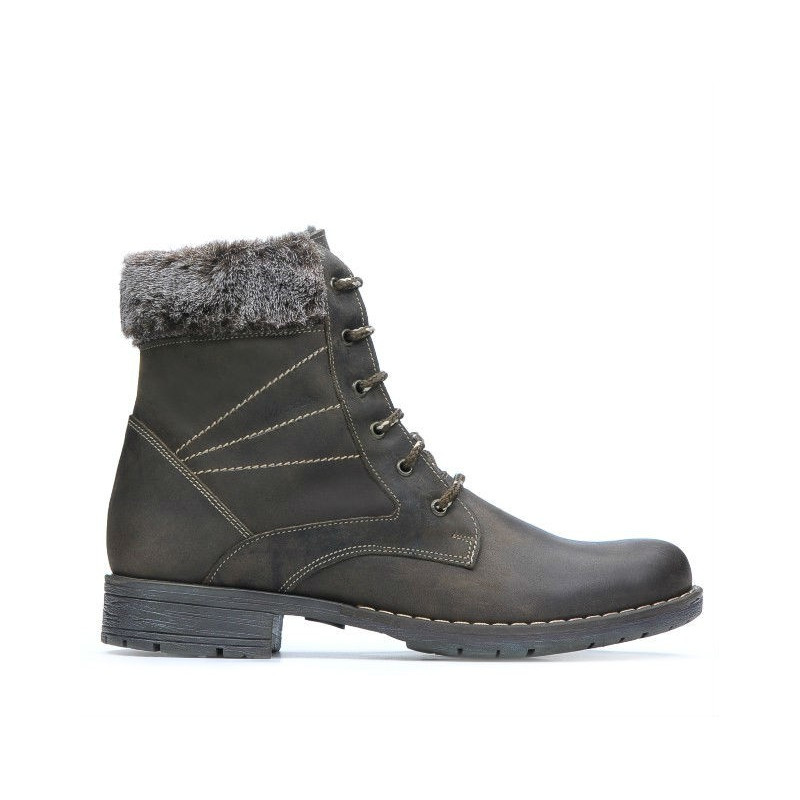 Stivaletti donna 3253 tuxon caffè