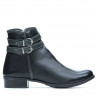 Stivaletti donna 3262 nero+grigio