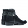 Stivaletti donna 3262 nero+grigio