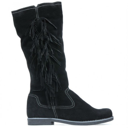 Stivali donna 3243 nero velluto
