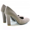 Scarpe eleganti donna 1214 camoscio cappuccino