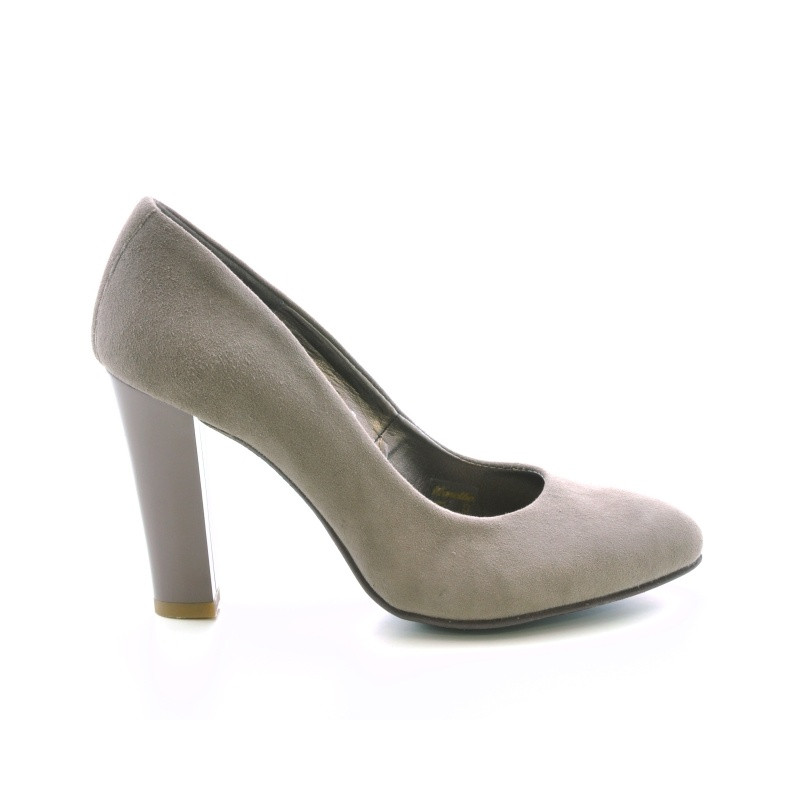 Scarpe eleganti donna 1214 camoscio cappuccino