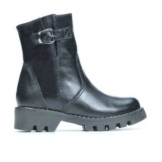 Scarponcini bambini piccoli 33c nero