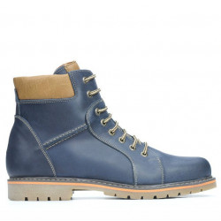 Stivali uomo 489 tuxon indaco+marrone