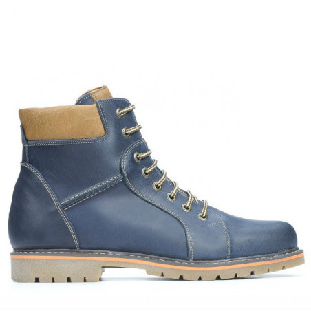 Stivali uomo 489 tuxon indaco+marrone