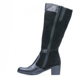 Stivali donna 3260 nero combinato