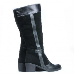 Stivali donna 3260 nero combinato