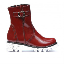 Stivaletti bambini 33c vernice bordeaux