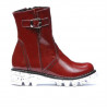 Stivaletti bambini 33c vernice bordeaux