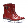 Stivaletti bambini 33c vernice bordeaux