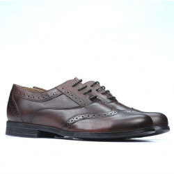 Scarpe eleganti adolescenti 393 in marrone