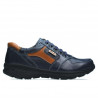 Scarpe sportive adolescenti 397 indaco+marrone