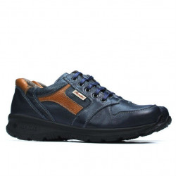 Scarpe sportive adolescenti 397 indaco+marrone