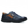 Scarpe sportive adolescenti 397 indaco+marrone