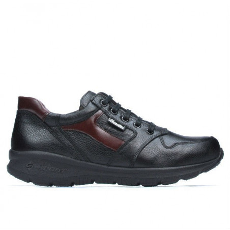 Scarpe sportive adolescenti 397 nero+bordò