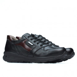 Scarpe sportive adolescenti 397 nero+bordò