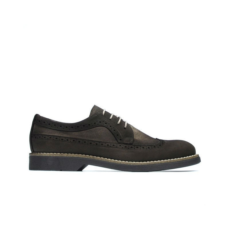 Scarpe casual uomo 829 bufo marrone combinato