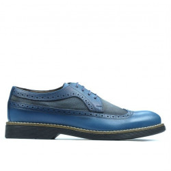 Scarpe casual uomo 829 a indaco combinato