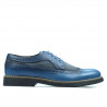 Scarpe casual uomo 829 a indaco combinato