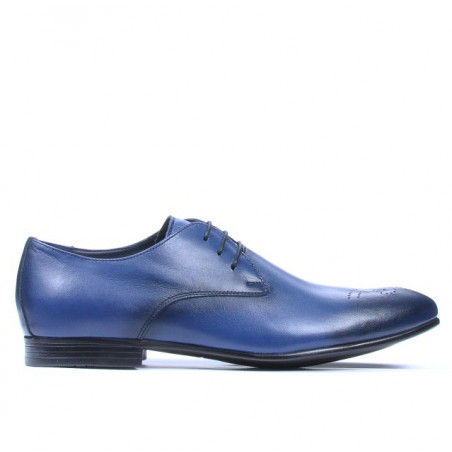 Scarpe eleganti uomo 828 a indaco