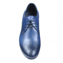 Scarpe eleganti uomo 828 a indaco