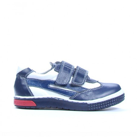 Scarpe bambini piccoli 16-1c indaco+bianco