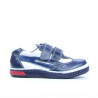 Scarpe bambini piccoli 16-1c indaco+bianco