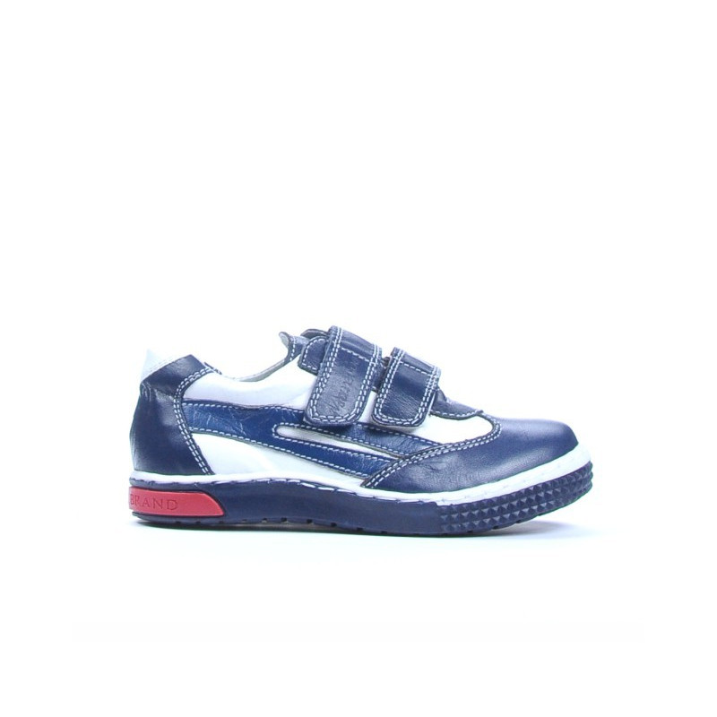 Scarpe bambini piccoli 16-1c indaco+bianco