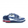 Scarpe bambini piccoli 16-1c indaco+bianco