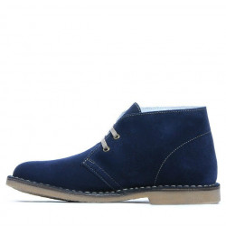Stivaletti donna 7100 indigo velluto