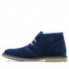 Stivaletti donna 7100 indigo velluto