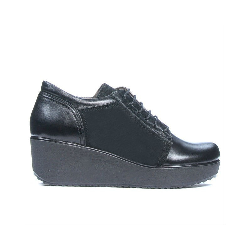 Scarpe casual donna 668 nero combinato